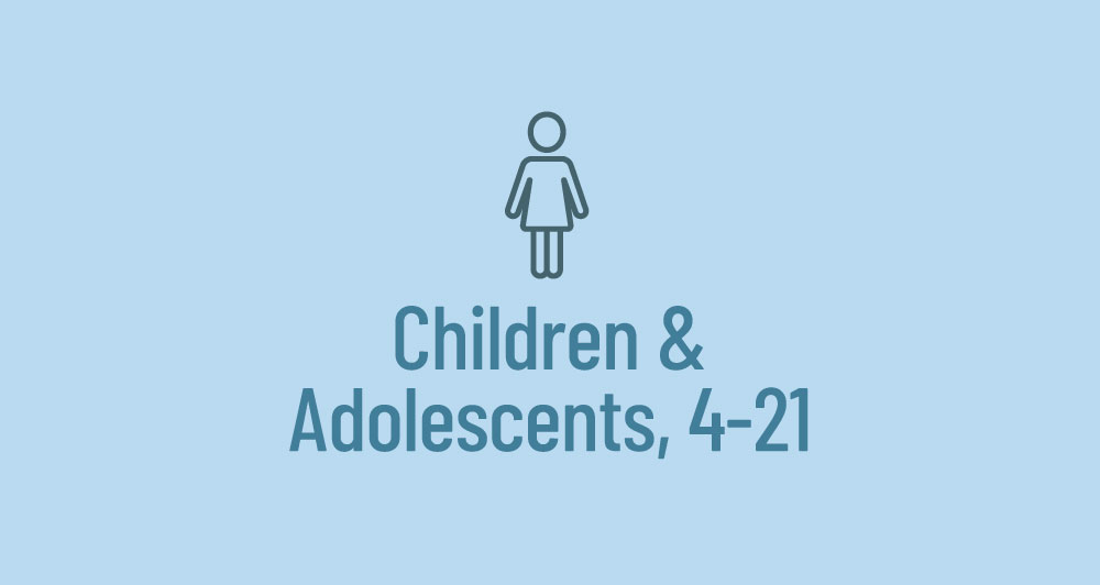 For Children & Adolescents, 4-21